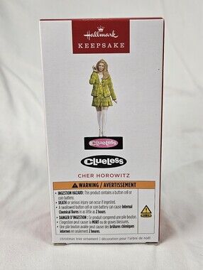 Hallmark Keepsake Clueless Cher Horowitz Ornament With Sound, NIB